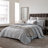 Kenneth Cole Waffle Grid Solid Cotton Blanket-111992016-6315437