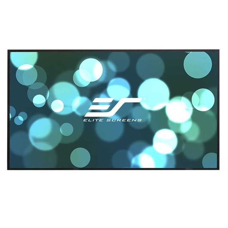 Écran de projection mural Aeon CineWhite UHD-B Series, cadre noir ultra-mince, Diagonale de 120 po
