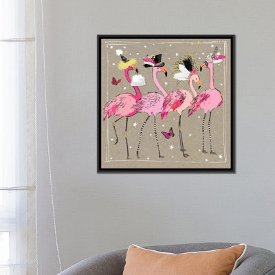 « fantaisiste short oiseau ii », impression sur toile