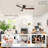 52 Inch Ceiling Fan With Light, 3 Solid Wood Blades,Remote Control,6-Speed Reversible DC Motor For Bed Room,Dining Room,Living Room.