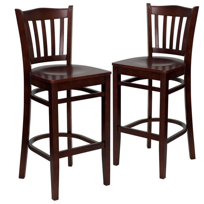 Tabouret de bar 30 po Loughran, Acajou