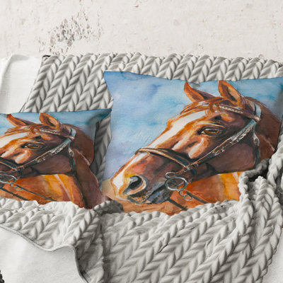Animal Print Throw Pillow