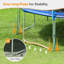 Trampoline d'extérieur 10 pi Aoodor, trampoline récréatif avec filet de sécurité intérieur et échelle pour enfants