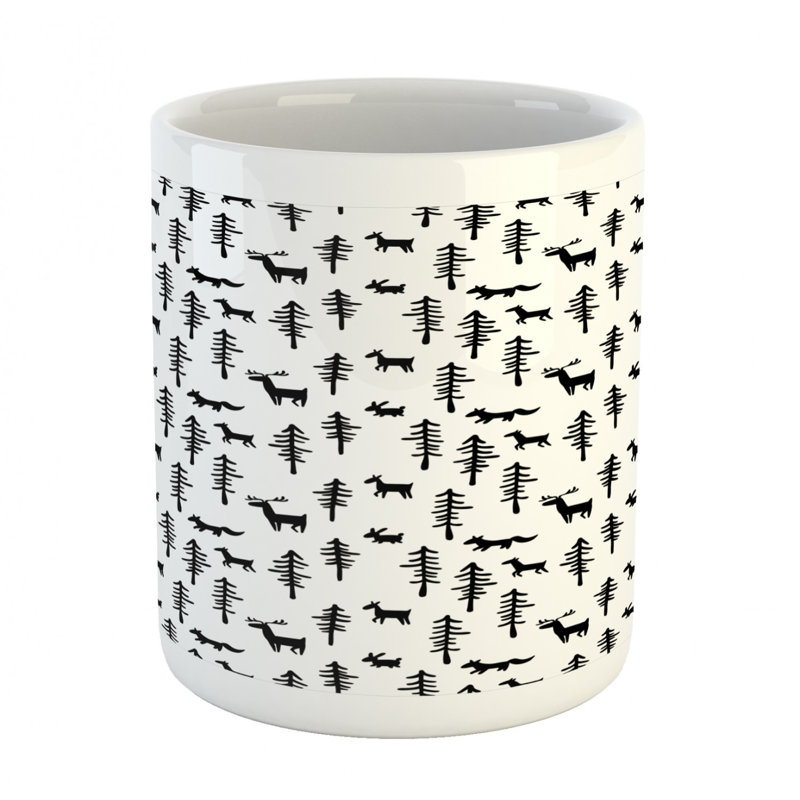 Grande tasse à café forest