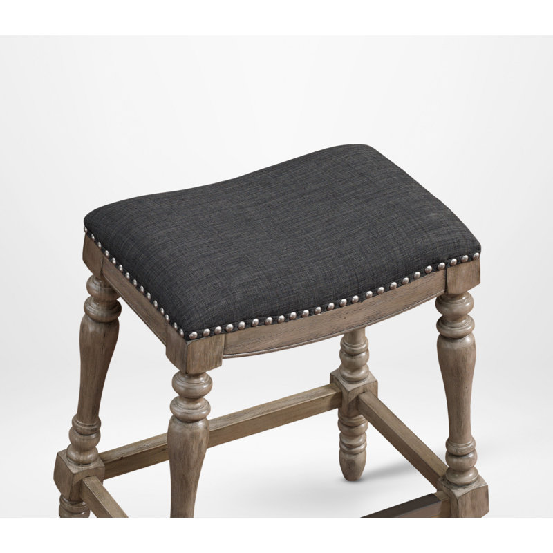 Tabouret de comptoir 25 po, Brun