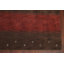 Tapis multicolore en laine noué à la main de conception unique 6 pi 6 po x 9 pi 11 po Mahamoud