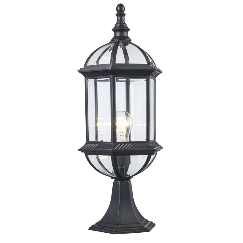 Annagret 1 - Light 21" H Pier Mount Light, Rust