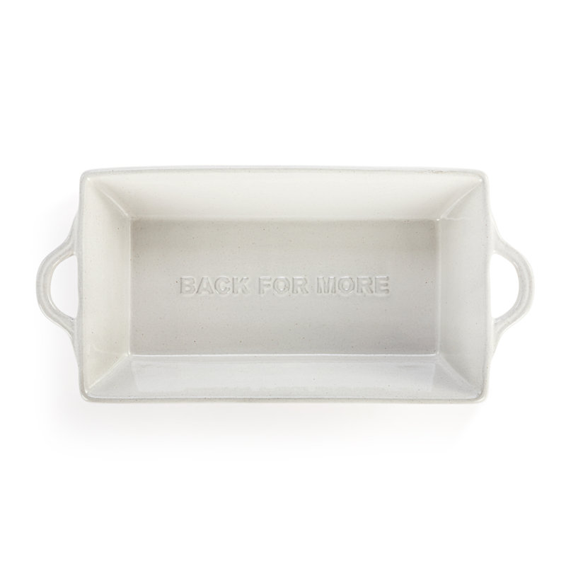 Gather 'Round Loaf Dish - 9X5in, White