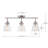 24.4'' 3 -Light Fixed Track Track Kit with Dimmable and Adjustable Head