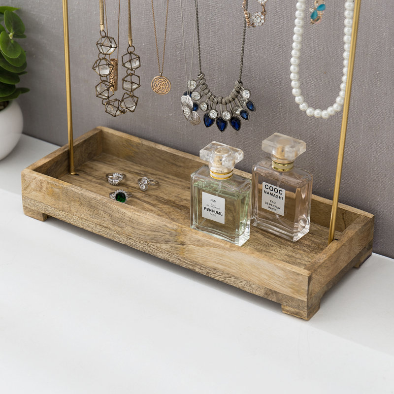 20-Hooks Display with Tray Jewellery Stand