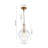 Kazal 1-Light Clear Glass Single Pendant-888215773