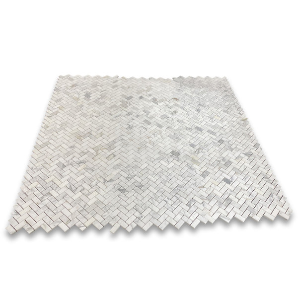 11" x 11" Marble Mosaic Wall & Floor Tile