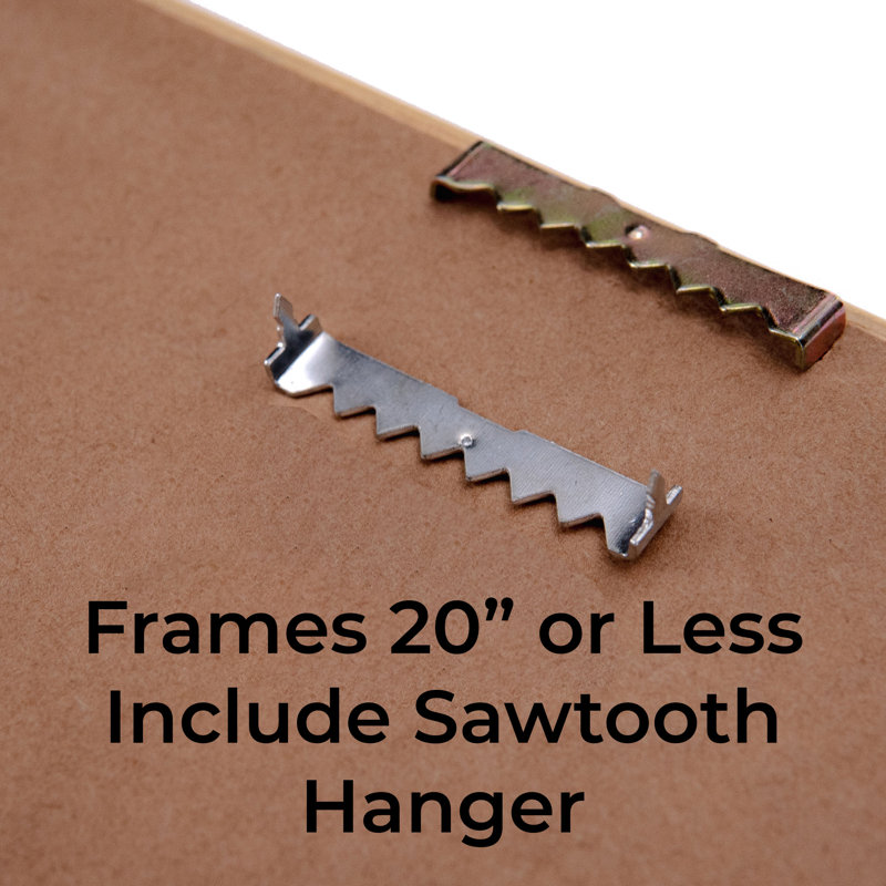 Cadre photo en bois massif Enette, L 18 po x H 36 po