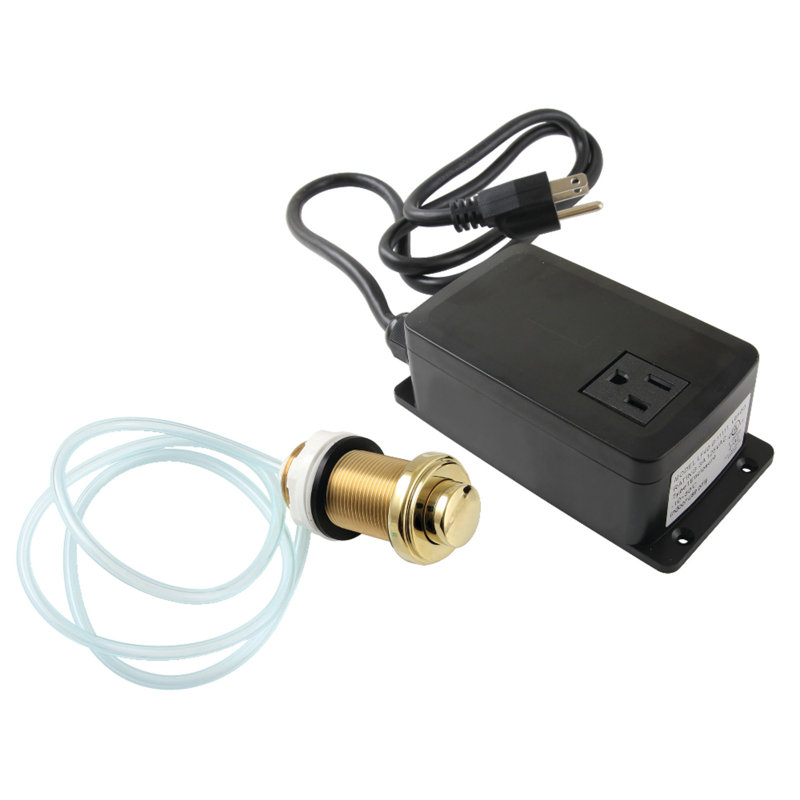 Trimscape Single Outlet Garbage Disposal Air Switch