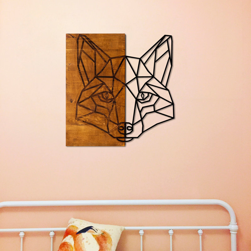 Décoration murale en bois