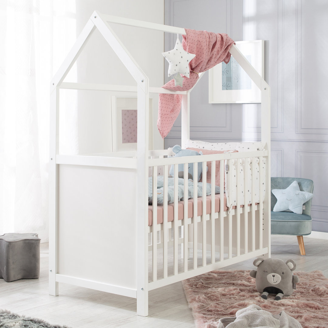 Hausbett, als Baby- & Beistellbett geeignet