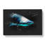 Shark In The Shadows - Wrapped Canvas-56644847