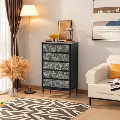 Commode d'appoint en bois massif italien