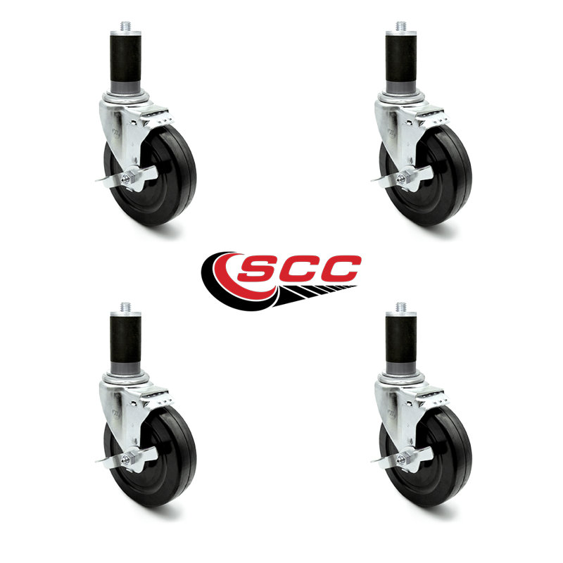 Hard Rubber Caster