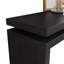 Table d'entrée en bois rétro avec suspension à double planche, parfaite pour ajouter du charme rétro et du rangement à votre vestibule-1278990232