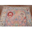 Tapis oriental fait à la main rose Oushak 4 x 6