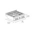 Plaque de cuisson au gaz 30 pouces avec 4 brûleurs en laiton et surface de cuisson en acier inoxydable ZLINE ZLINE-88770064
