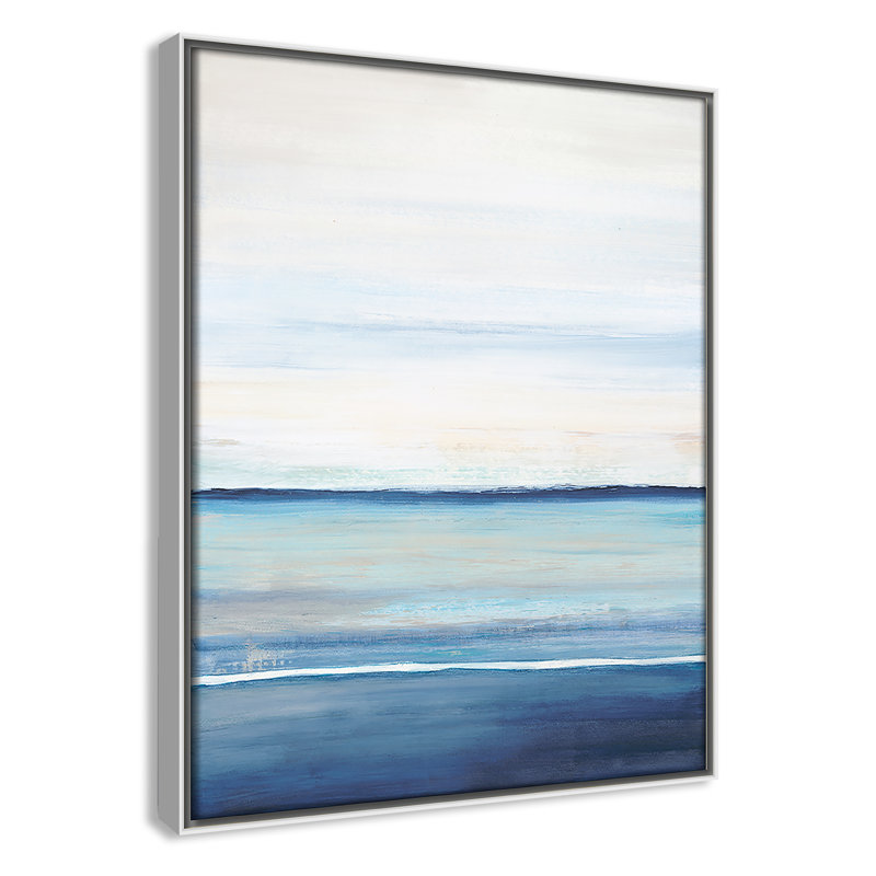«Emmit Distant Whispers» par Filippo Ioco - reproduction d'art, Toile avec cadre blanc, H 15,5 po x l 12,5 po x P 2 po