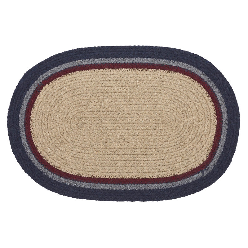 Geometric Oval Placemat, 10" x 15"