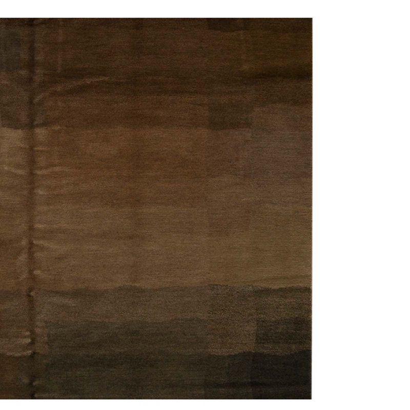 Tapis brun / gris anthracite de haute qualité