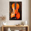 Abarca, violon sur table en bois-108390855