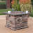 STONEWALL 32” SQUARE PROPANE FIRE PIT.