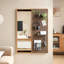 Miroir rectangulaire en bois massif
