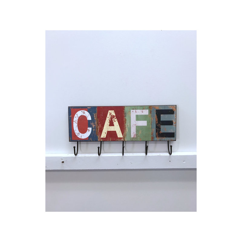 Porte-manteaux mural « cafe »