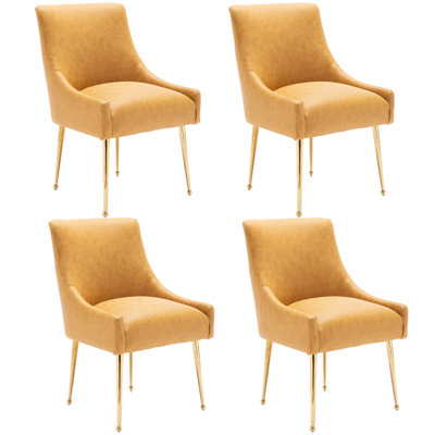 Zanthia Faux Leather Upholstered Dining Chair