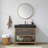 Kaliea Metal Flat Wall Mirror-50402111-50402109