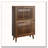 23.6-inch walnut shoe cabinet-983953490