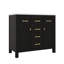 Armoire de meuble-lavabo sur pied 36 po avec 4 tiroirs et 2 armoires de rangement modernes 36 po-520602201