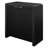 Preston 32" Wide Rectangular Fluted Accent Cabinet in Black Grain-504020530