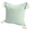 Housse de coussin décorative Rootara contemporaine unie 100 % coton turc-131260013