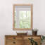 22 po x 30 po avec miroir en bois encadré pour la salle de bain