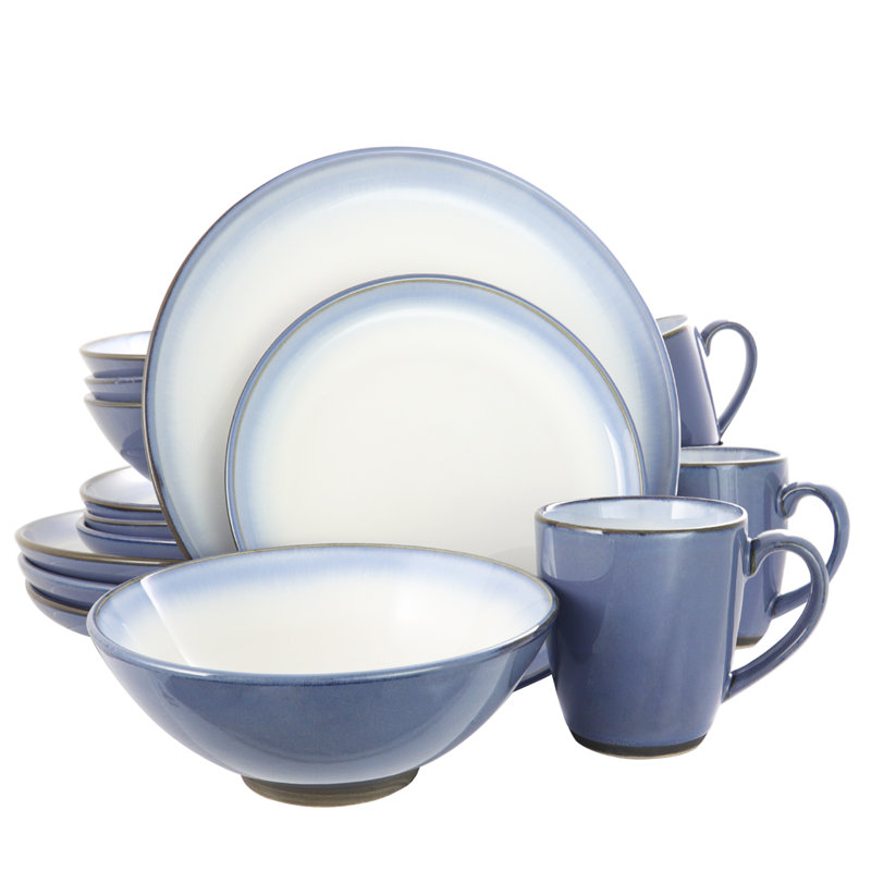 Thayne Piece Stoneware Dinnerware Set - Service for 4