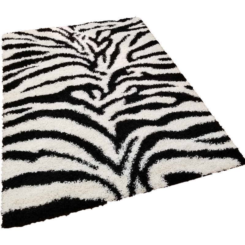 Adomale Animal Print Indoor Rug, Rectangle 3'3" x 4'8"