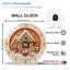 Horloge murale 12 po