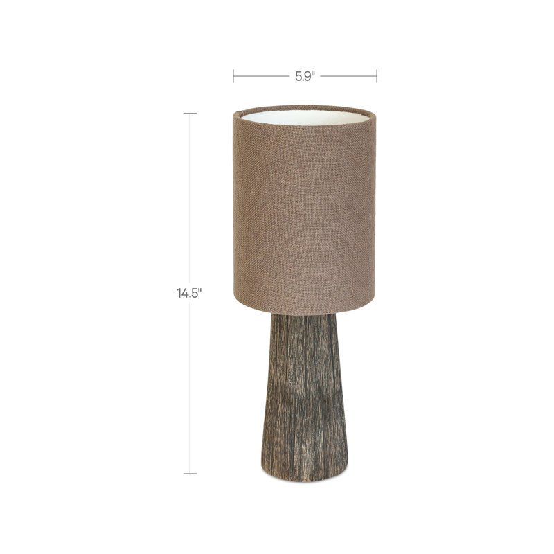 Lampe de table Capra 14,5 pouces, 14.5