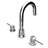 2-handle Bathroom Faucet with Drain Assembly-45042330