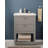 Eanes 24'' Single Bathroom Vanity with Porcelain Top-824333977