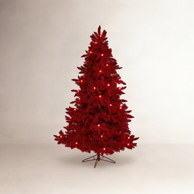 Lighted Artificial Christmas Tree