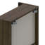 Lit plateforme simple en bois massif 2 tiroirs Boling -1667310330