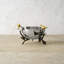 Lovebirds Stainless Steel and Enamelware Nut Bowl