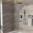 10" Square Shower System With Waterfall Spout - Oil Rubber Bronze 3 Function Shower, Rainfall & Handheld Valve For Assurance And Cleanliness Simple Installation Hygiene Protocol 10 Inch Tub-121169384
